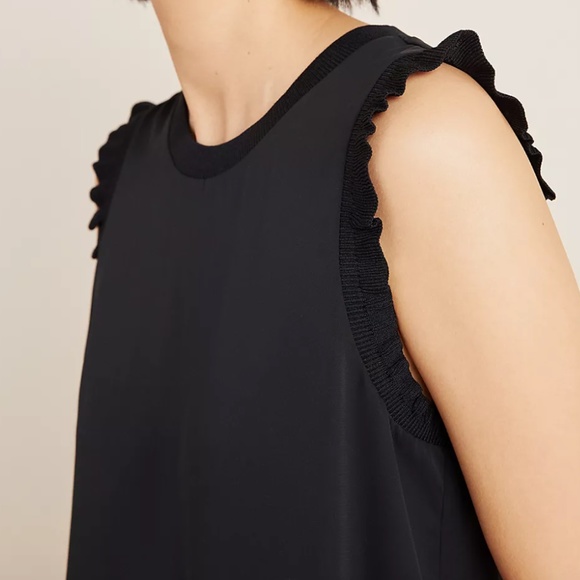 Anthropologie Riley Ruffled Tank Size M - Picture 2 of 3